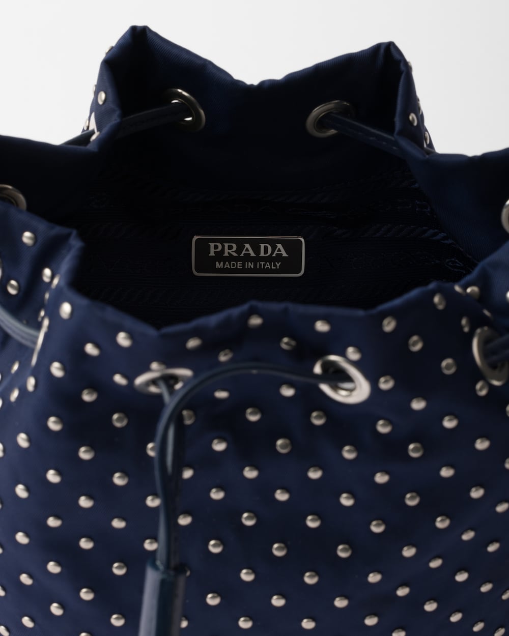 Re-Nylon Mini-Bag With Studs - Image 3